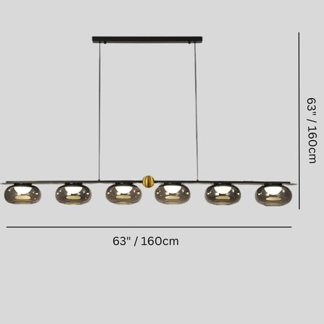 Soleil Linear Chandelier