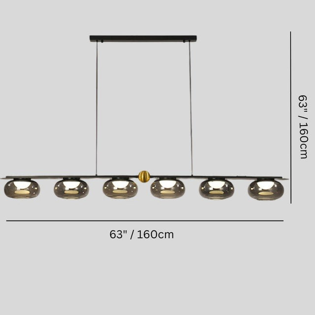 Soleil Linear Chandelier