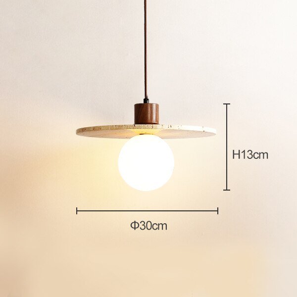 Travertine Pendant Light