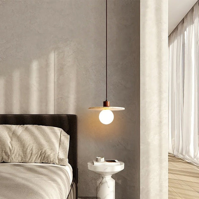 Travertine Pendant Light