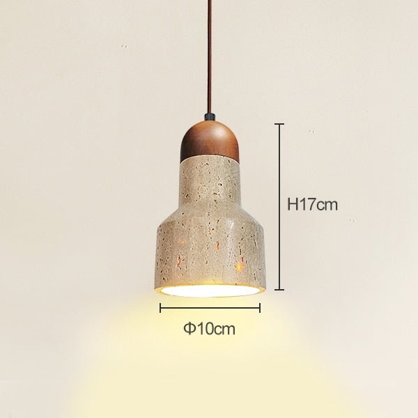 Travertine Pendant Light