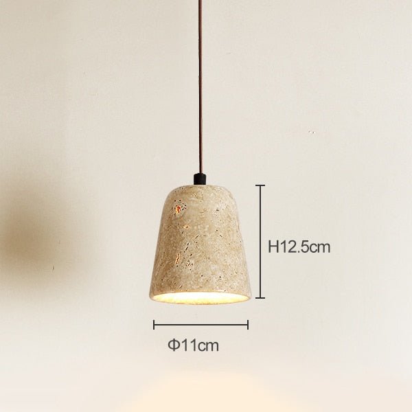 Travertine Pendant Light