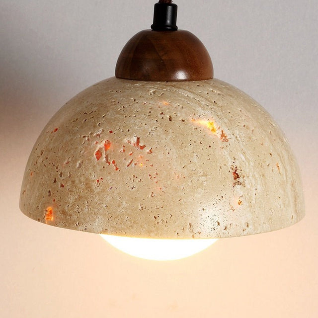 Travertine Pendant Light