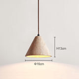 Travertine Pendant Light