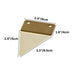 Brass corner brace with mounting holes and triangular support design on white background.