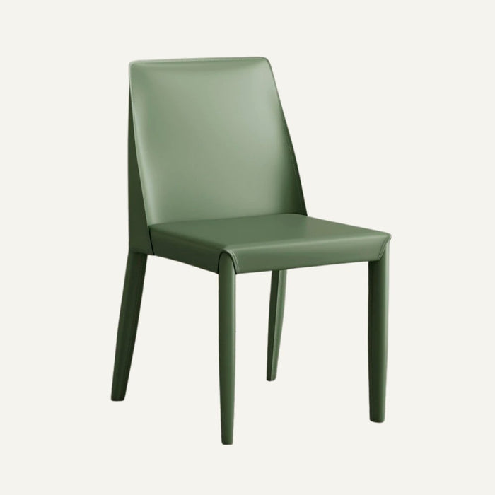 Vestitus Scandinavian Minimalist Dining Chair: With its minimalist silhouette and light wood legs, this dining chair embraces the simplicity and elegance of Scandinavian design, creating a serene and modern dining atmosphere.