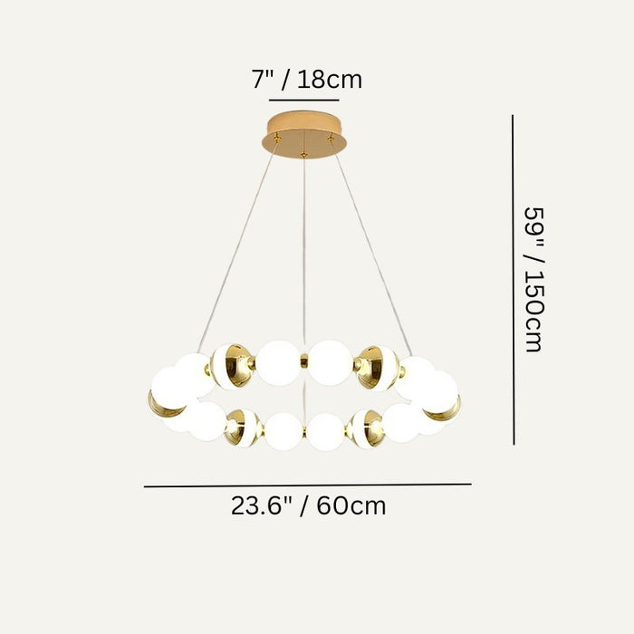 Vivido Round Chandelier - Residence Supply