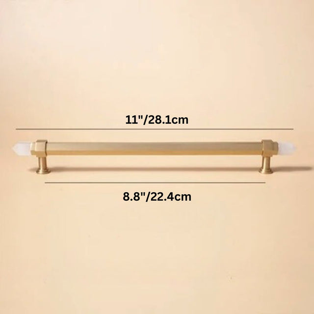 Zakitu Crystal Knob & Pull Bar