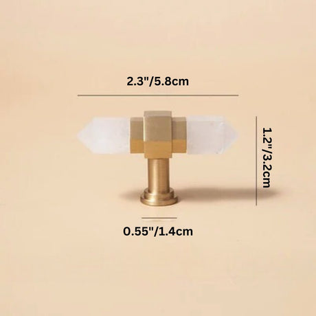 Zakitu Crystal Knob & Pull Bar