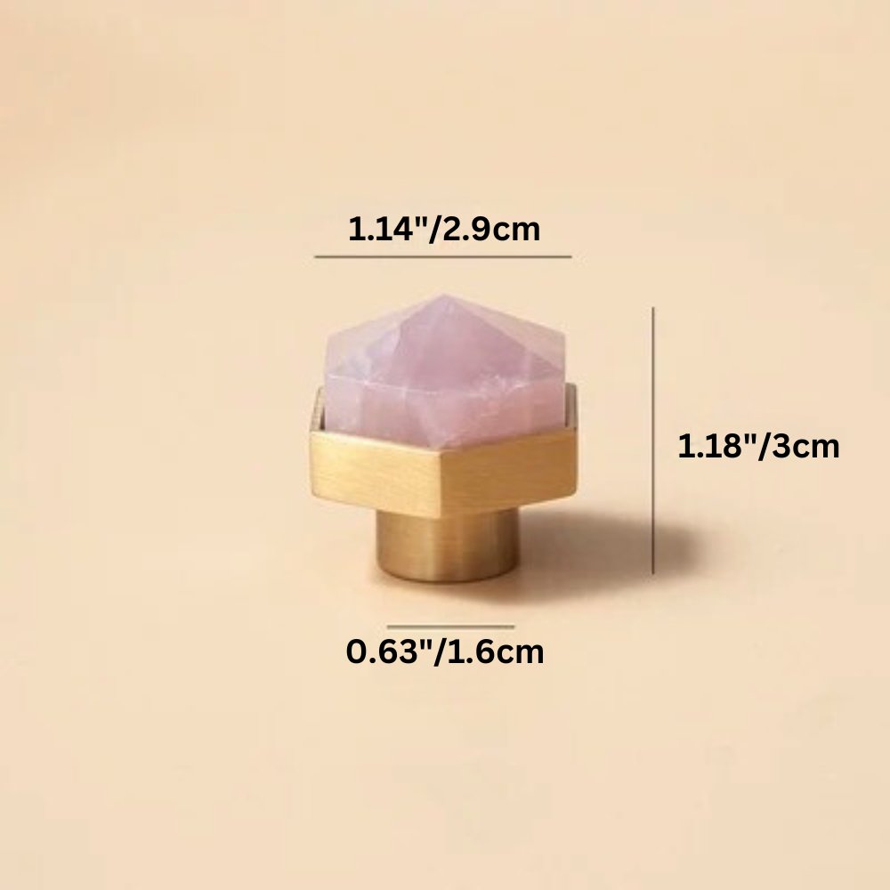 Zakitu Crystal Knob & Pull Bar